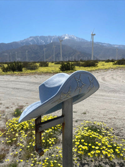 DOLLY Rhinestone Star Hat