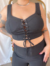 TASHA Black 2pc Set