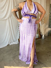 JOLIE Purple Tie Dye 2pc Set