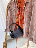 WINNIE Black Nylon Purse