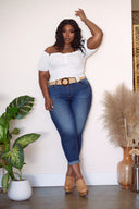 EVA White Milk Maid Top